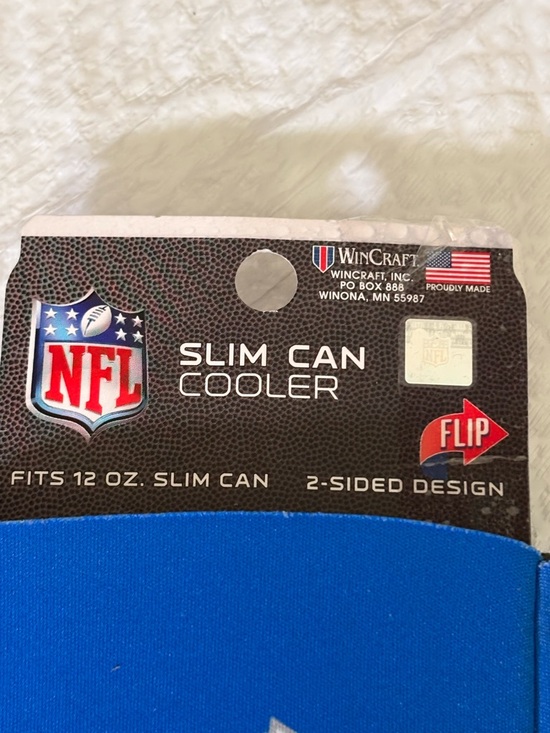 NFL Lions Other - WinCraft NFL Slim Can Cooler - Blue. 204